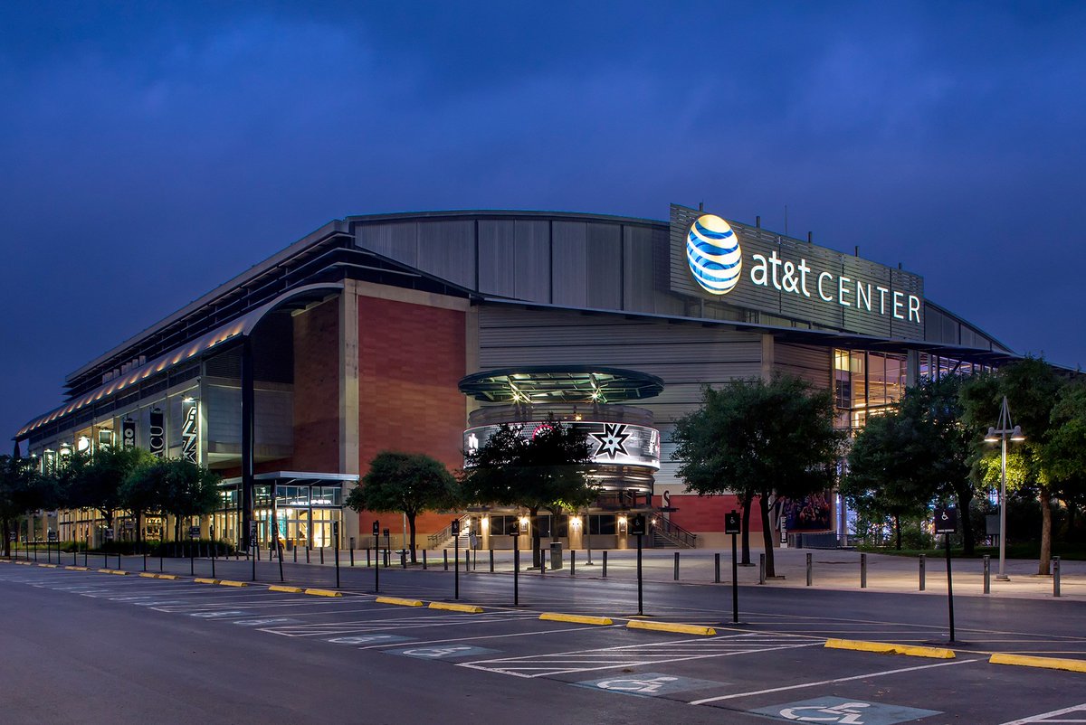 HOKSportsRecEnt's tweet photo. #ThrowbackThursday to one of our favorite arena renovations at the @attcenter in San Antonio! We’re looking forward to watching the #MarchMadness #Sweet16 South Regional games at the arena tonight. https://t.co/UYeImc6ynS