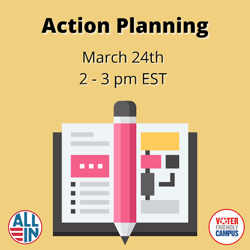 ALL IN Campus Democracy Challenge tweet media