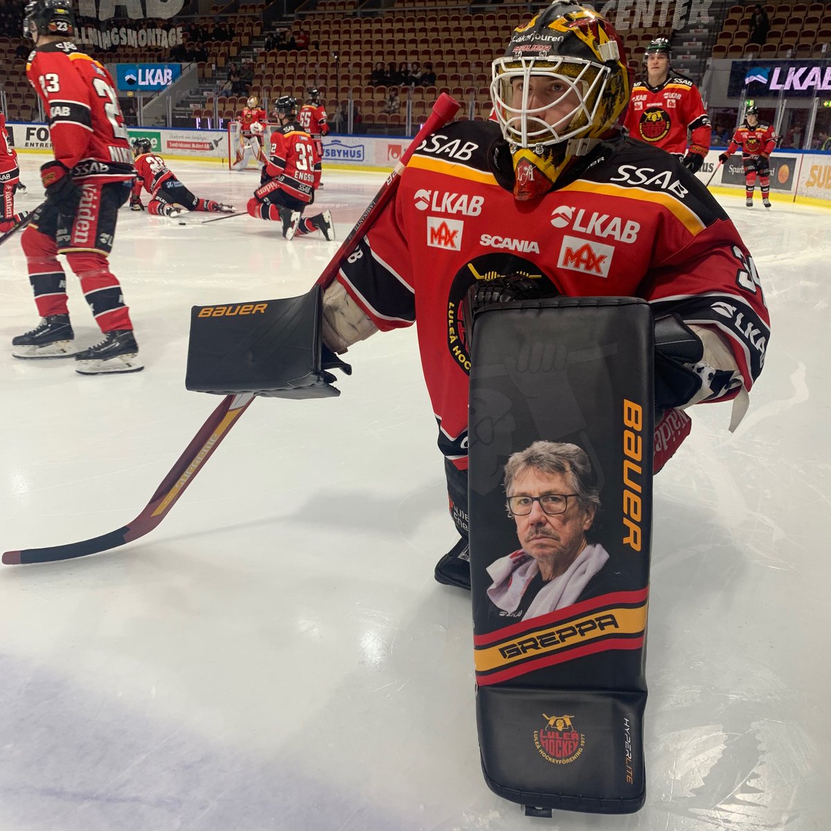 Världens bästa Greppa hyllas för 50 år med #VåratGäng med snygga benskydd från våra vänner på Bauer!