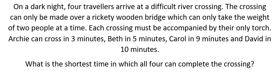 Beat the Teacher!

Miss Saunders has made a maths question she does not think pupils will be able to answer. Can you prove her wrong? 

Answer the question and win points for your house!

Send your answer to Mr. Henry before Wednesday 30th March to win house points!