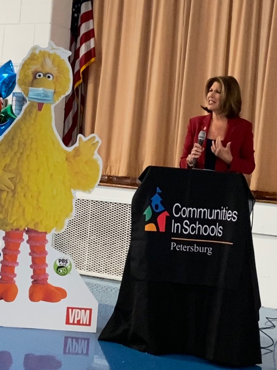 Honored to spend the day with <a href="/cisofva/">Communities In Schools of Virginia</a> for the launch of @sesamecommunity's partnership with @CISofPetersberg &amp; @Pburg_Schools. For <a href="/sesamestreet/">Sesame Street</a>, partnering with <a href="/CISNational/">Communities In Schools</a> is a powerful opportunity to bring together our respective talents and resources to help children thrive