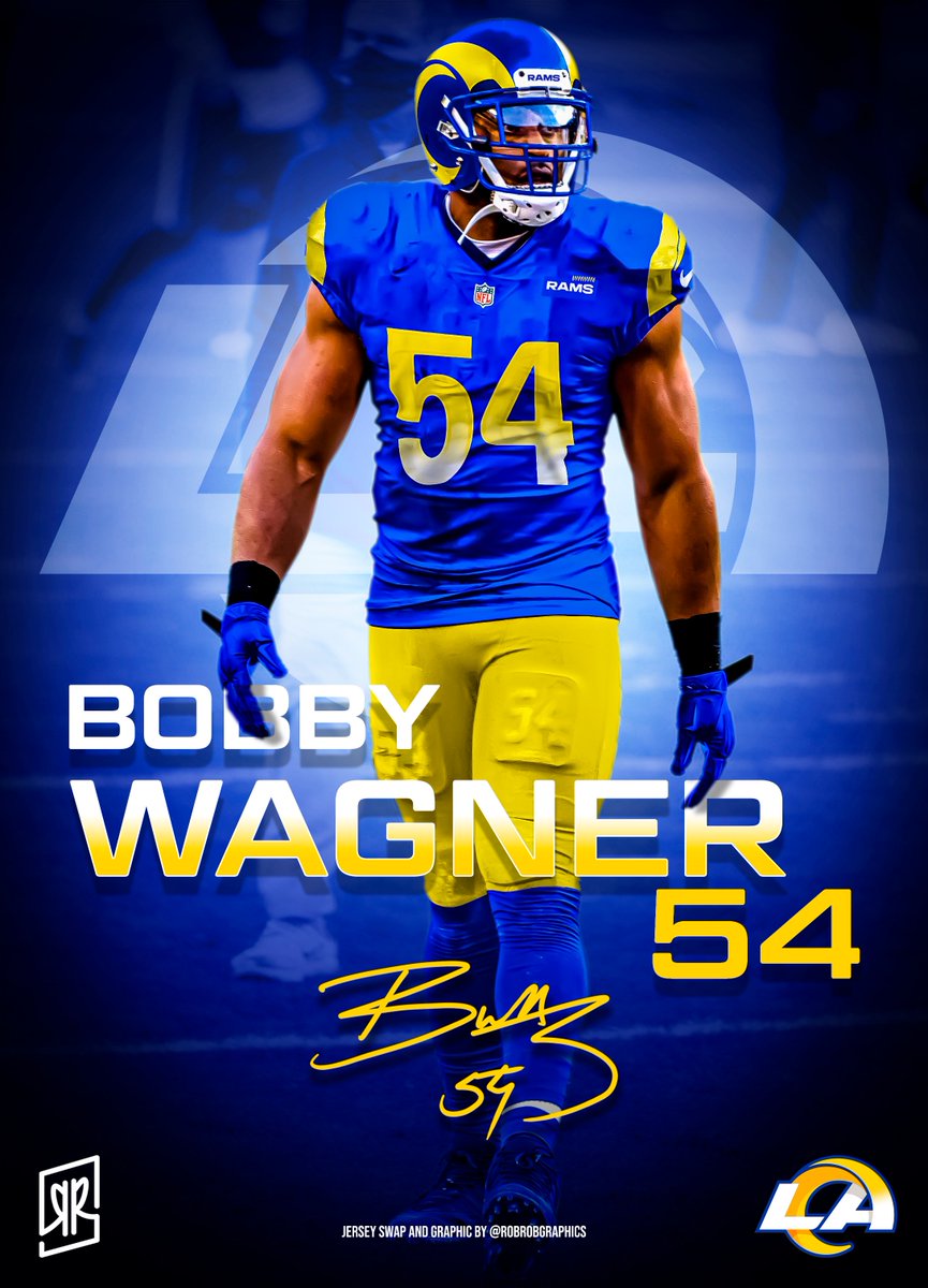 Rams HQ 🏙️ (@ramshqnfl) on Twitter photo If Bobby Wagner signs with the Rams, we will Paypal one lucky follower $25
- Follow and like this tweet to enter
- Retweet for an additional entry
Photo via <a href="/RobRobGraphics/">Robert Robinson</a> If Bobby Wagner signs with the Rams, we will Paypal one lucky follower $25
- Follow and like this tweet to enter
- Retweet for an additional entry
Photo via <a href="/RobRobGraphics/">Robert Robinson</a>