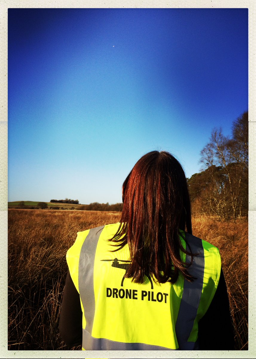 Beautiful day to be flying! #dronemapping #uav #habitatmanagement #wilddatadrones #survey