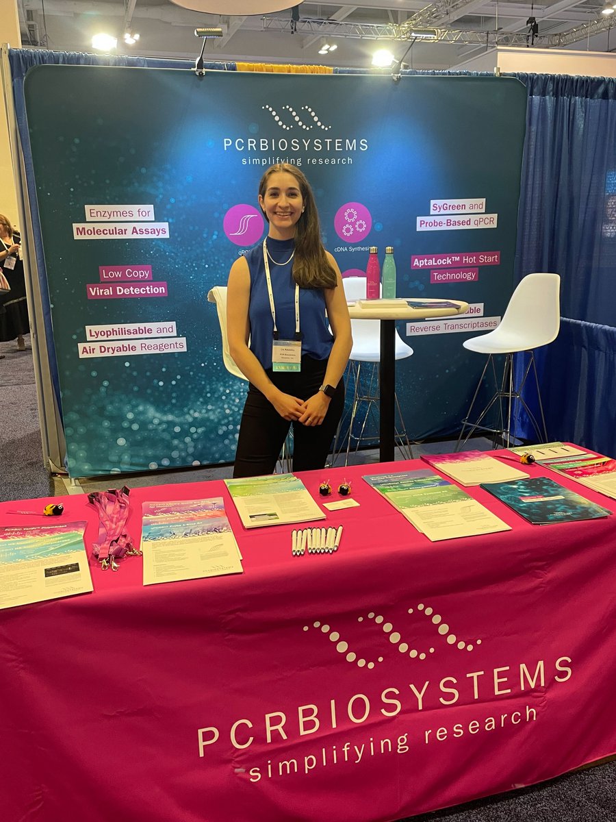 PCR_Biosystems's tweet photo. Calling all #ACMG22 attendees! Come visit us at booth #411 and learn about our market-leading reagents and plenty more. Liz Alexianu and the team are looking forward to seeing you!
#ACMGMtg22 #PCRBIO #SimplifyingResearch #diagnostics @TheACMG https://t.co/dT7hgn9iBl