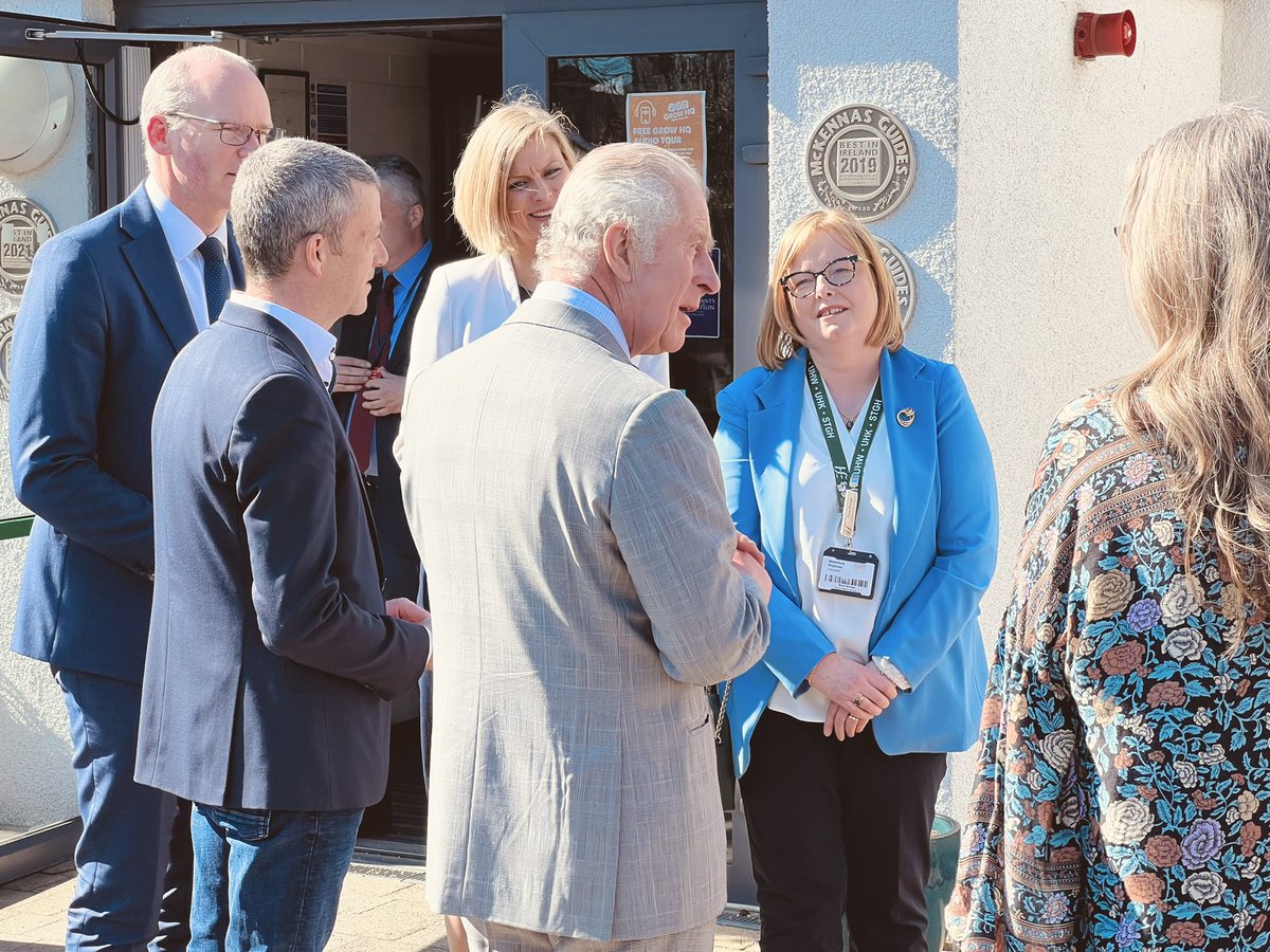 DigiColMedia's tweet photo. Spent a few hours today with the team at @GIY filming the Royal visit by Prince Charles to @Grow_HQ in #Waterford. Great to see them get the recognition they thoroughly deserve ๐ฅโ๏ธ #DigiCol https://t.co/NpnqrT3TeW