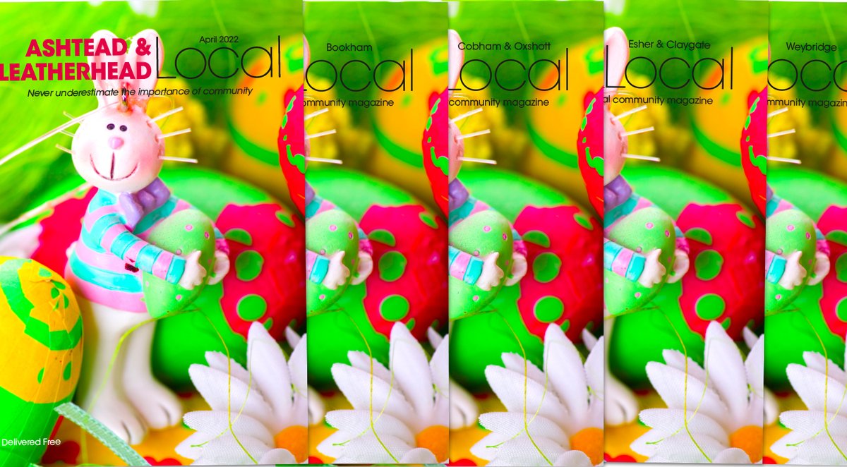 LookLocalMags's tweet image. Our April 2022 issue's are out being delivered this week, but you can check them out online now by visiting our website: looklocalmagazine.co.uk #Ashtead #Leatherhead #Bookham #Cobham #Claygate #Esher #Oxshott #Weybridge #LocalEvents