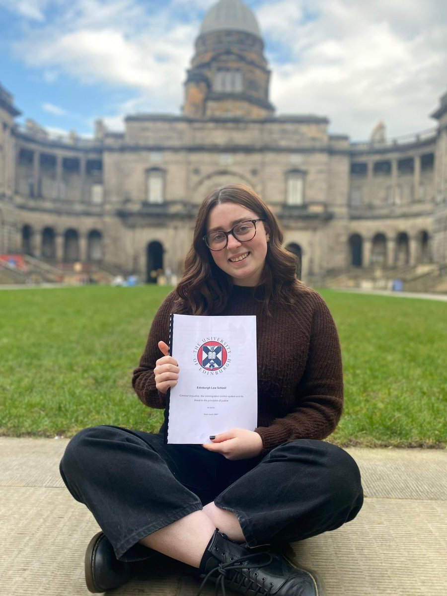 Proud Mum moment when the youngest child submits her dissertation despite all the challenges of the last 2 years ❤️❤️❤️<a href="/UoELawSchool/">Edinburgh Law School</a>
