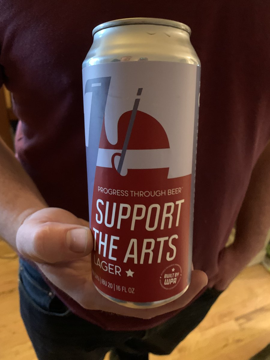 Spotted in the wild (and just in time for <a href="/treefortfest/">Treefort Music Fest</a>) - our social impact branding agency <a href="/Oliver_Russell/">OLIVER RUSSELL</a> designed these benefit beer can labels for <a href="/WPAbeer/">Works Progress Beer</a> to benefit "let's arty!" - a collab by 8 local nonprofits to promote #Boise's vibrant performing &amp; cultural arts scene.