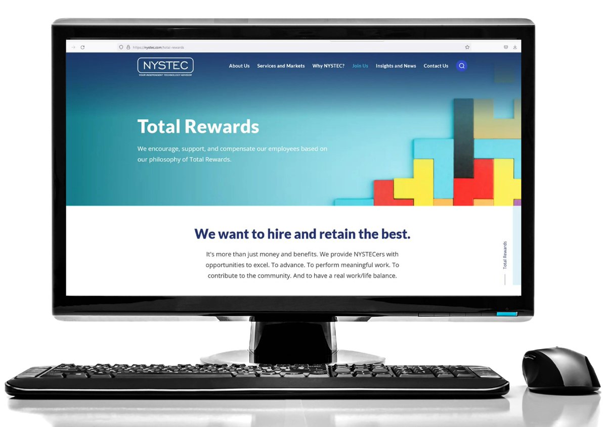 Passionate about making a difference? NYSTEC should be on your radar. If you’re interested in experiencing a real work/life balance, check out our "Join Us" page! Here, you can search open positions, explore our Total Rewards package, and more! Visit nystec.com/join-us/availa…