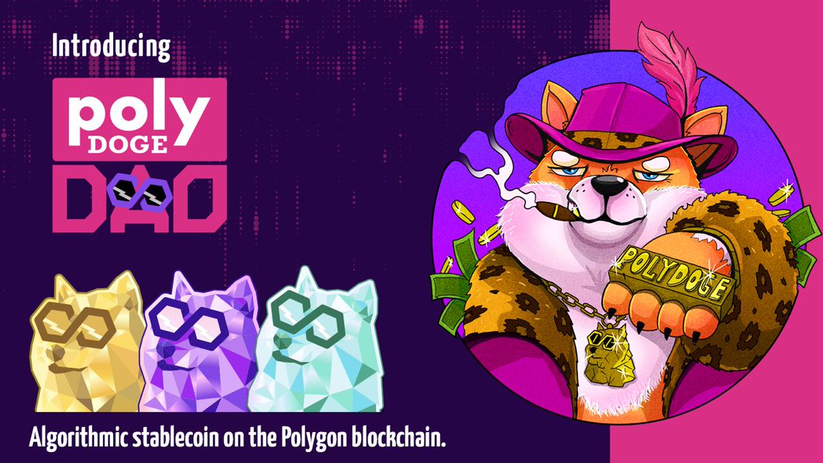PolyDoge's tweet photo. PolyDoge 🐶🚀 Fam! 

🚨This is not a drill 🚨

Our very own #tombfork is preparing it's engines! 👀🔥🔥🔥 The PolyDoge DAO 2.0 🤯

💥Learn more here: https://t.co/Z6sw9Hm6Q7

✅So much utility for @MetaPetzAI that it's on the same discord: https://t.co/pTM6qY81JY

#Polygon #DeFi https://t.co/rl9jNz1ZTS