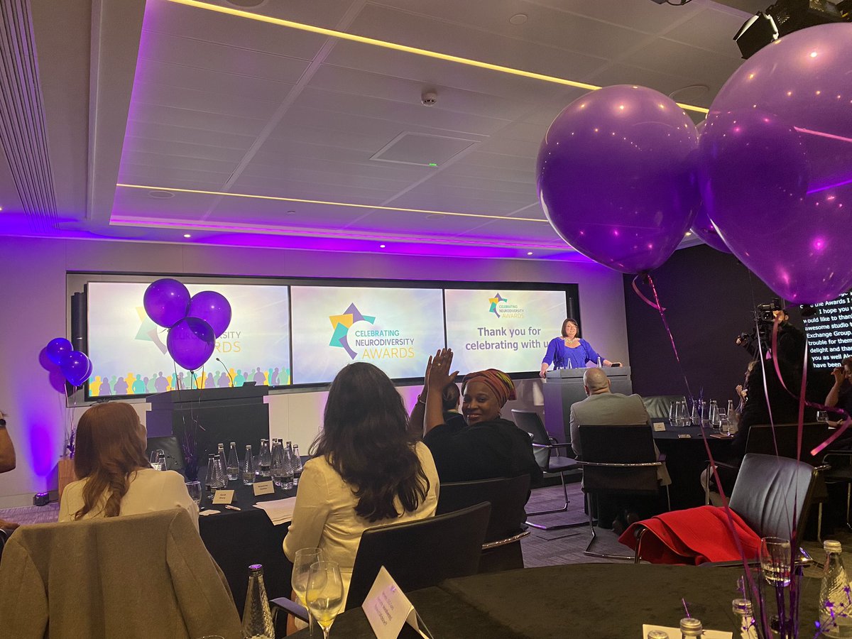 Thank you so much @geniuswithinCIC for the amazing event today “Celebrating Neurodiversity Awards” at London Stock Exchange. 

It was fabulous to see everyone shine💟

#CelebratingNeurodiversityAwards
#NCWeek
#Neurokin
#Neurodiversity