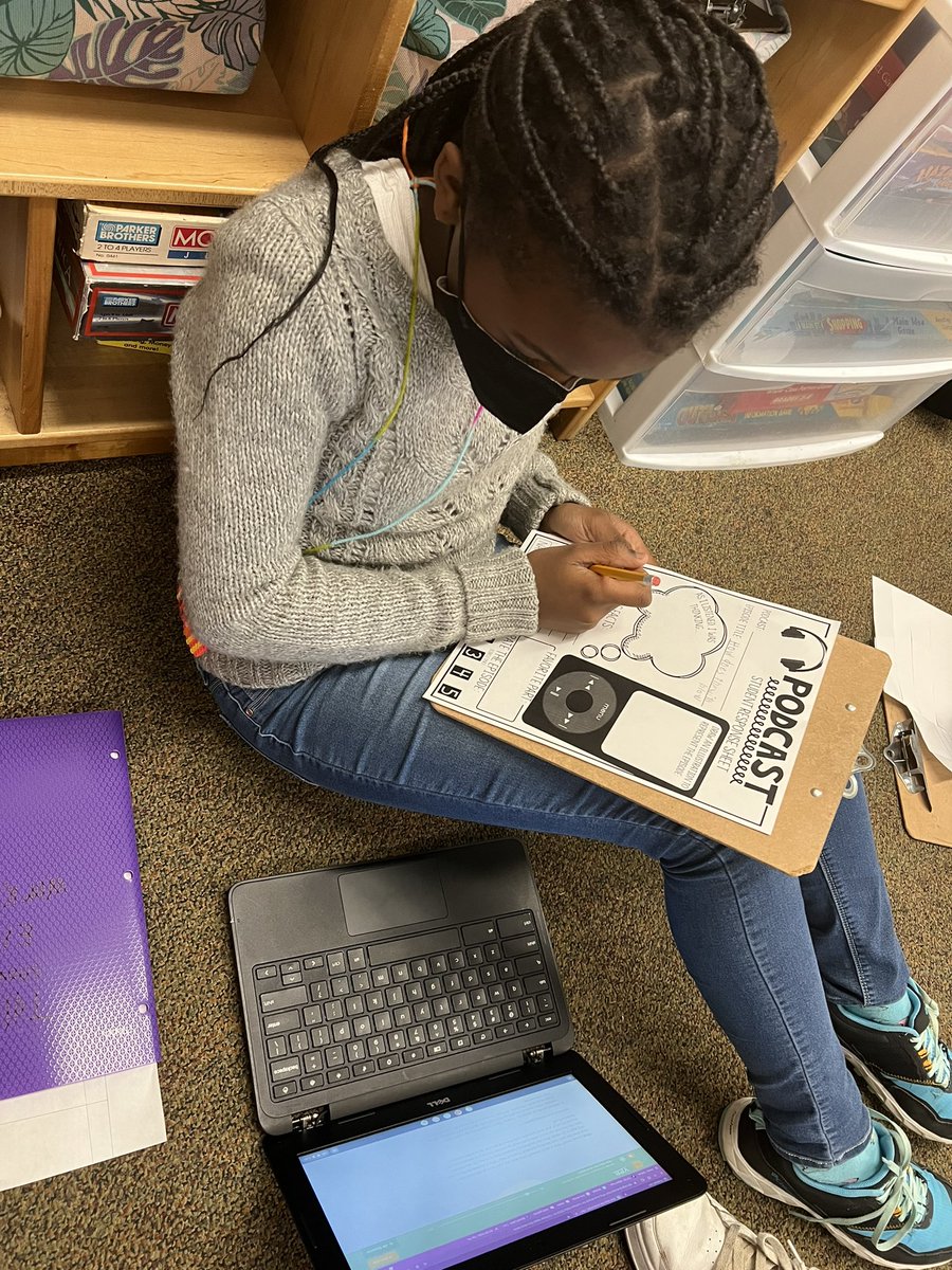 Students in <a href="/MsTurner28/">Ms. Turner</a> class are sharpening their listening comprehension skills by listening to Podcasts to review science concepts.