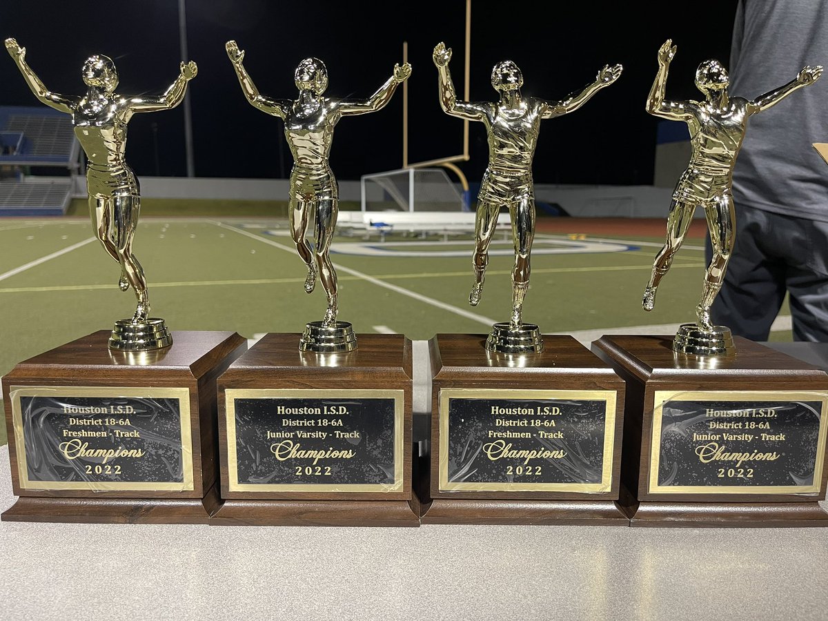 Lamar Track &amp; Field had a clean sweep at the sub varsity district meet! Won all 4 divisions!