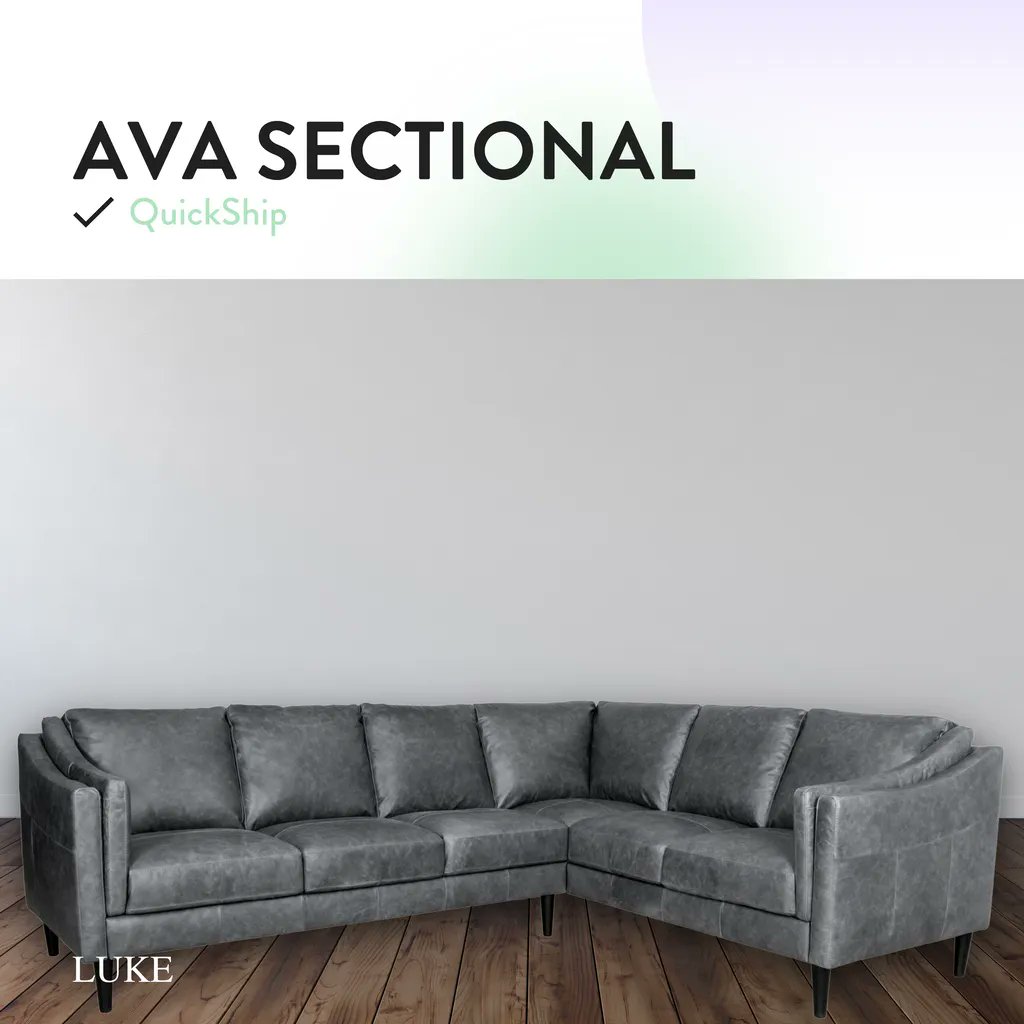 LukeHomeFurn's tweet photo. Come view #LukeHome's beautiful 😍 sectionals at the Spring #HPMKT, April 2-6. Visit us at 401 S. Wrenn St. High Point, NC. https://t.co/z0mHrdPXm9
