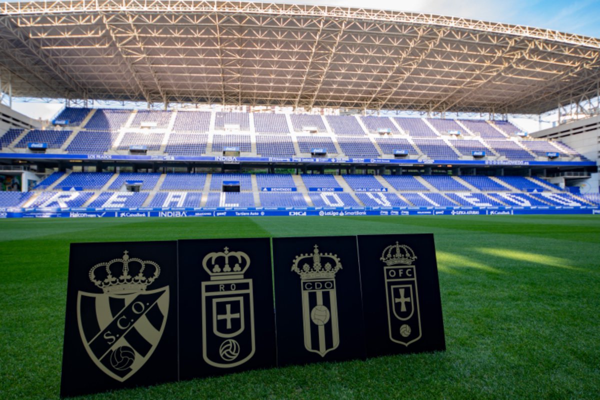 ¡Oviedistas!💙 Con motivo del 9⃣6⃣º aniversario vamos a sortear 4 escudos ÚNICOS firmados por los integrantes de la primera plantilla.✍

Para PARTICIPAR solo tenéis que: 
1⃣Seguir al @realoviedo
2⃣Dar LIKE.
3⃣mencionar a 1 amigo.

#LaFuerzadelEscudo 🛡
#RealOviedo96 🔵⚪