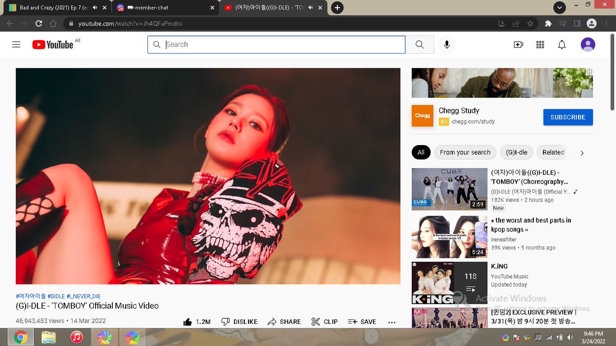 iamjoe18's tweet photo. Stream #GIDLE_TOMBOY MV in all your devices!! 🤘😊🤘
▶️ https://t.co/vGtmh8YvfW
#GIDLE @G_I_DLE
#TOMBOY3rdWin https://t.co/mtLgep0cjY