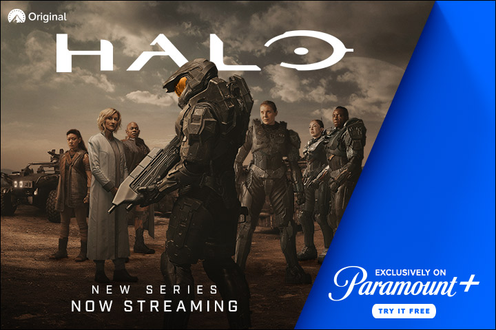 AilsaForshaw's tweet photo. The new original series Halo is now streaming exclusively on Paramount+
Try it FREE!
https://t.co/PffVO9FYbX #ad
#HaloTheSeries #HaloSeries #Halo @Halo @HaloTheSeries @paramountplus #paramountplusbday
https://t.co/PffVO9FYbX https://t.co/3LEUE4CMzn