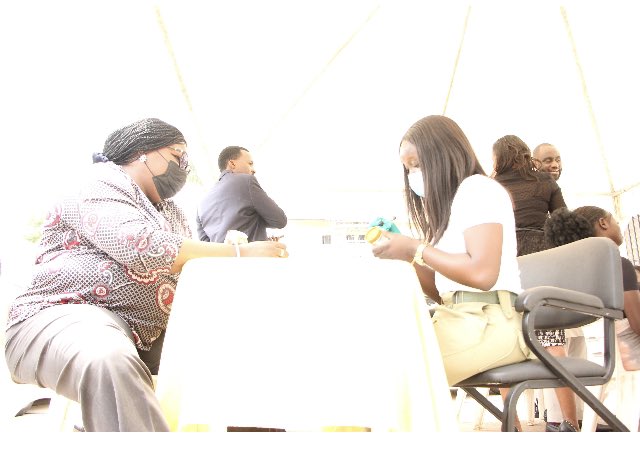 SFHNigeria's tweet photo. #WordTuberculosisDay at SFH
As part of our line up of activities to mark #WorldTBDay2022 we conducted a sensitisation and screening session today at @SFHNigeria headquarters.
It indeed was an enlightening time.
#endTB
#healthylivesforall https://t.co/6etpdCzmm0