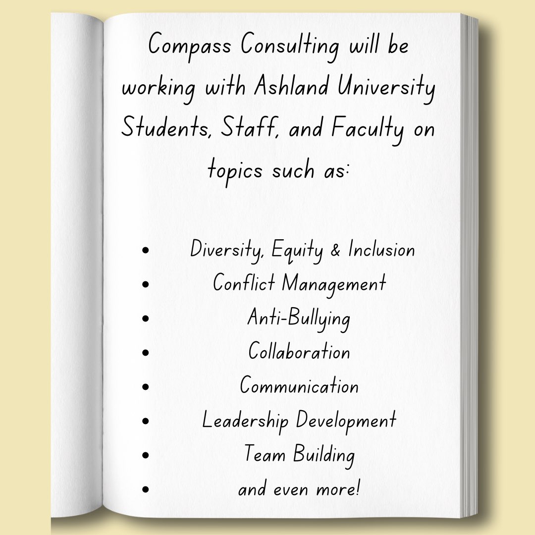AUStudentSenate's tweet photo. Meet Compass Consulting! Over the past few weeks, Tameka, Liz, and Adriennie have been on campus meeting with various student organizations and folks like Dr. Campo. We look forward to continuing to see the insight and resources they will provide for AU!🔗 🤝🌎❤️ https://t.co/eRZ0yxx9of