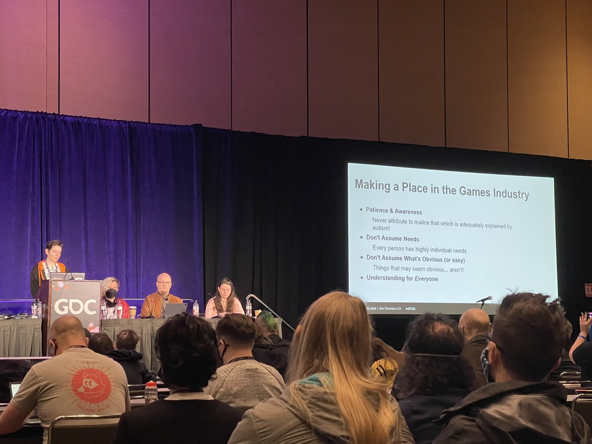 iBrews's tweet photo. “Finding something difficult isn’t the same as being bad at it.” - @Duriavenator on feeling like a job listing claiming “Needs excellent communication skills” automatically excluded her from applying.

Also this 2nd slide is such a wonderful call to action for accessible hiring. https://t.co/Yg5iCZrKsO