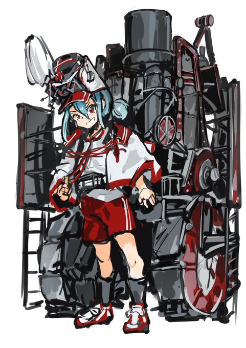 これは読んでる途中で試したい衝動が抑えられなくて描いたディッケベルタちゃん 