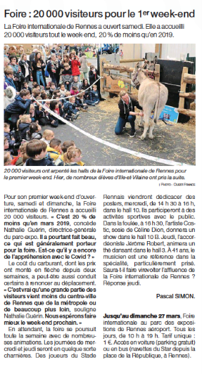 DefisEMI's tweet photo. @Clemi_rennes Défi n°4⃣ #SPME2022 du @Clemi_rennes #defisemi
▶️Dans l'article ci-dessous, paru dans @OuestFrance  le 22 mars dernier, repérer les informations essentielles grâce à la méthode du 3QOCP (Qui, quoi, où, quand, comment pourquoi ?), appelée aussi 5W.
Source : https://t.co/pTucAW2f2L https://t.co/jGDETvAzl0