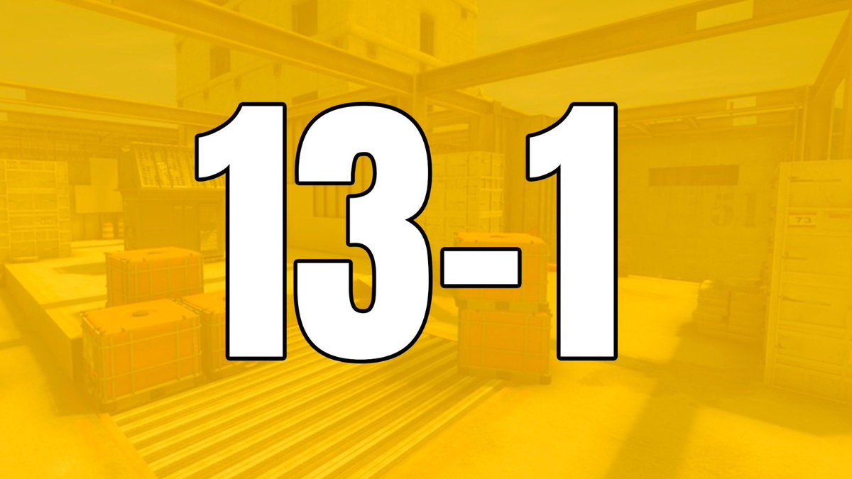 sawoesports's tweet photo. 13-1
That’s our record of the regular season! Playoffs are starting NOW! 👊🏻
#esportsfi #csgofi #SAVOSTA #FREESAWO https://t.co/8wI7y7HbHh