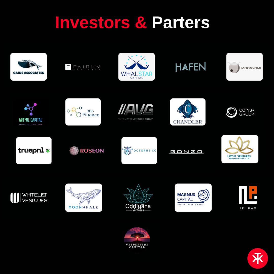 Discover our partners and investors ! 

#torekko #metaverse #nft #blockchain #TRK