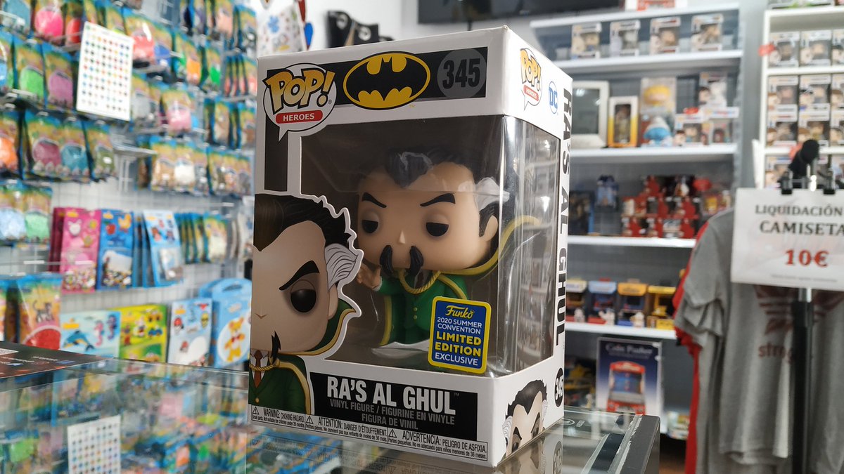 Alkadia_es's tweet photo. Funko Pop DC Ra's Al Ghul Edición Limitada #Batman #SDCC2020 #DCComics #DC #RasAlGhul #EdiciónLimitada #LimitedEdition Disponible en tienda #Alkadia #AlcaládeHenares https://t.co/VuJcP12mqp