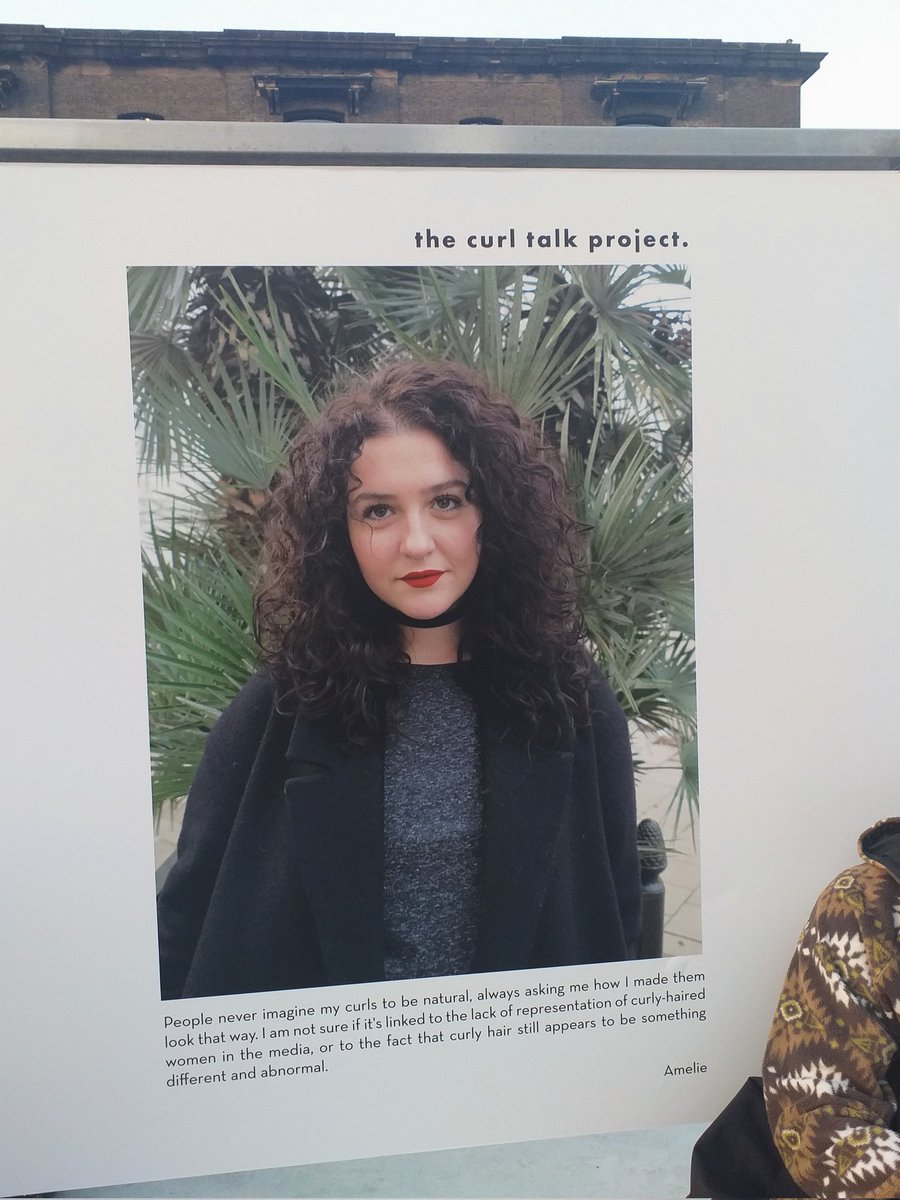 MerylMerylg's tweet photo. Curly haired womxn get yourself down to Kings X and this super sweet outdoor exhibition by the curl talk project 🙌 #curl #hair #affro https://t.co/GZ5OIsufln