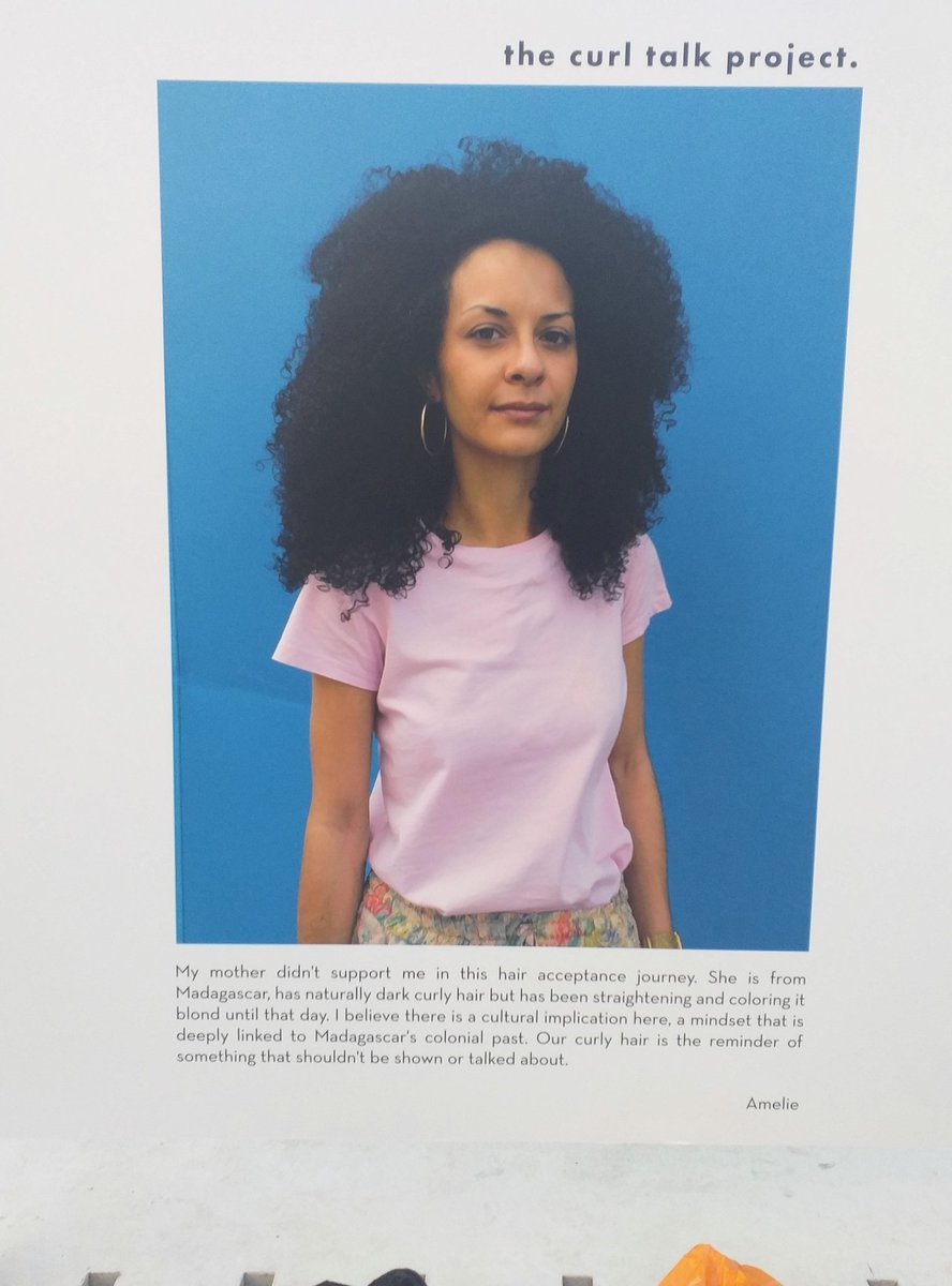 MerylMerylg's tweet photo. Curly haired womxn get yourself down to Kings X and this super sweet outdoor exhibition by the curl talk project 🙌 #curl #hair #affro https://t.co/GZ5OIsufln