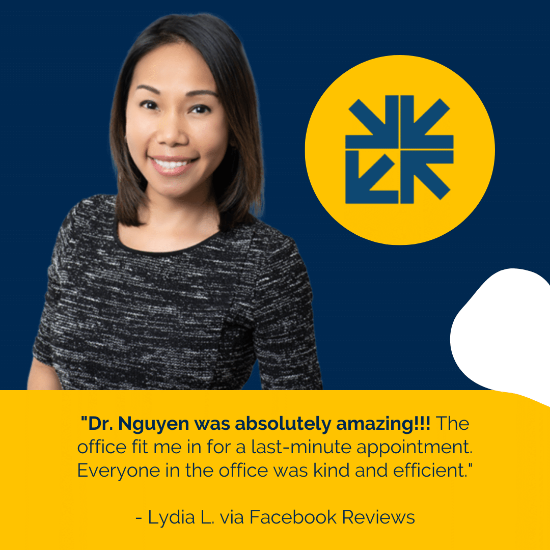 EyeSouthern's tweet photo. Thank you, Lydia, for taking the time to leave Dr. Nguyen such a great review! 💛 💙

#SouthernEyeGroup #Eyes #Eyesight #EyeCare #Vision https://t.co/9cIAs2e2VW