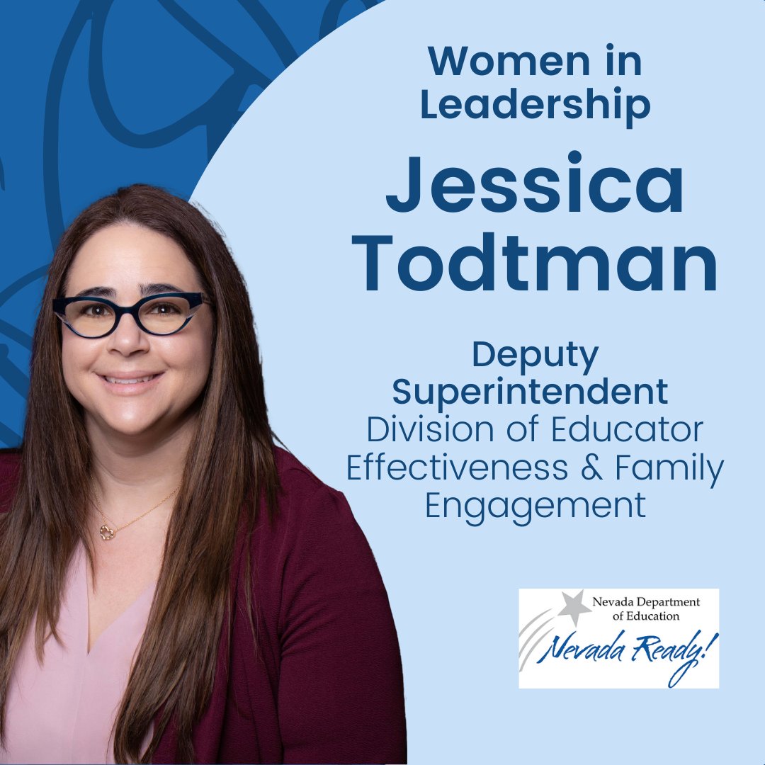 NvstateED's tweet photo. For #womenshistorymonth we wanted to know who inspires our great women leaders.
"I am always inspired by my mom and love passing on her favorite piece of wisdom: 'The worst they can say is no.' It helps me be fearless in advocating for Nevada’s students, educators, and families." https://t.co/1I6Rd4R0bf