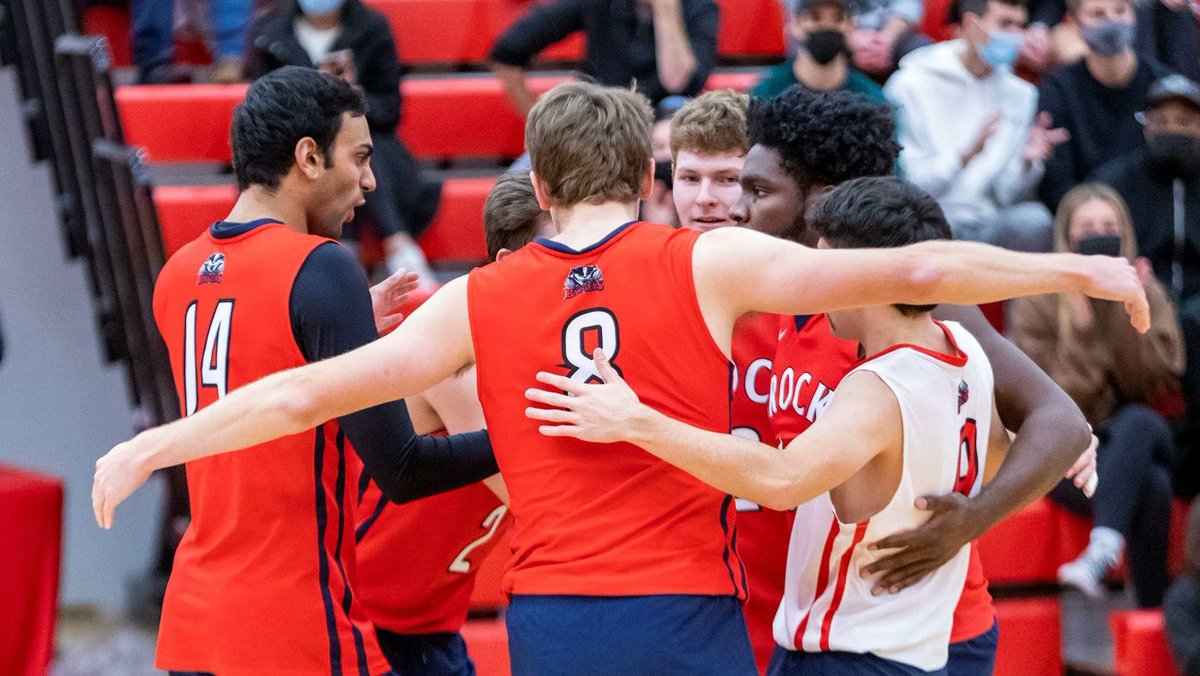 TheBrockPress's tweet photo. Brock’s men’s volleyball team saw their historic season come to an end this weekend after a bronze medal match loss to the Queen’s Gaels. Read the full recap here:

Men’s volleyball season comes to an end after hard-fought third place game | https://t.co/pANR5Gp59u https://t.co/IjTJLdH7GB