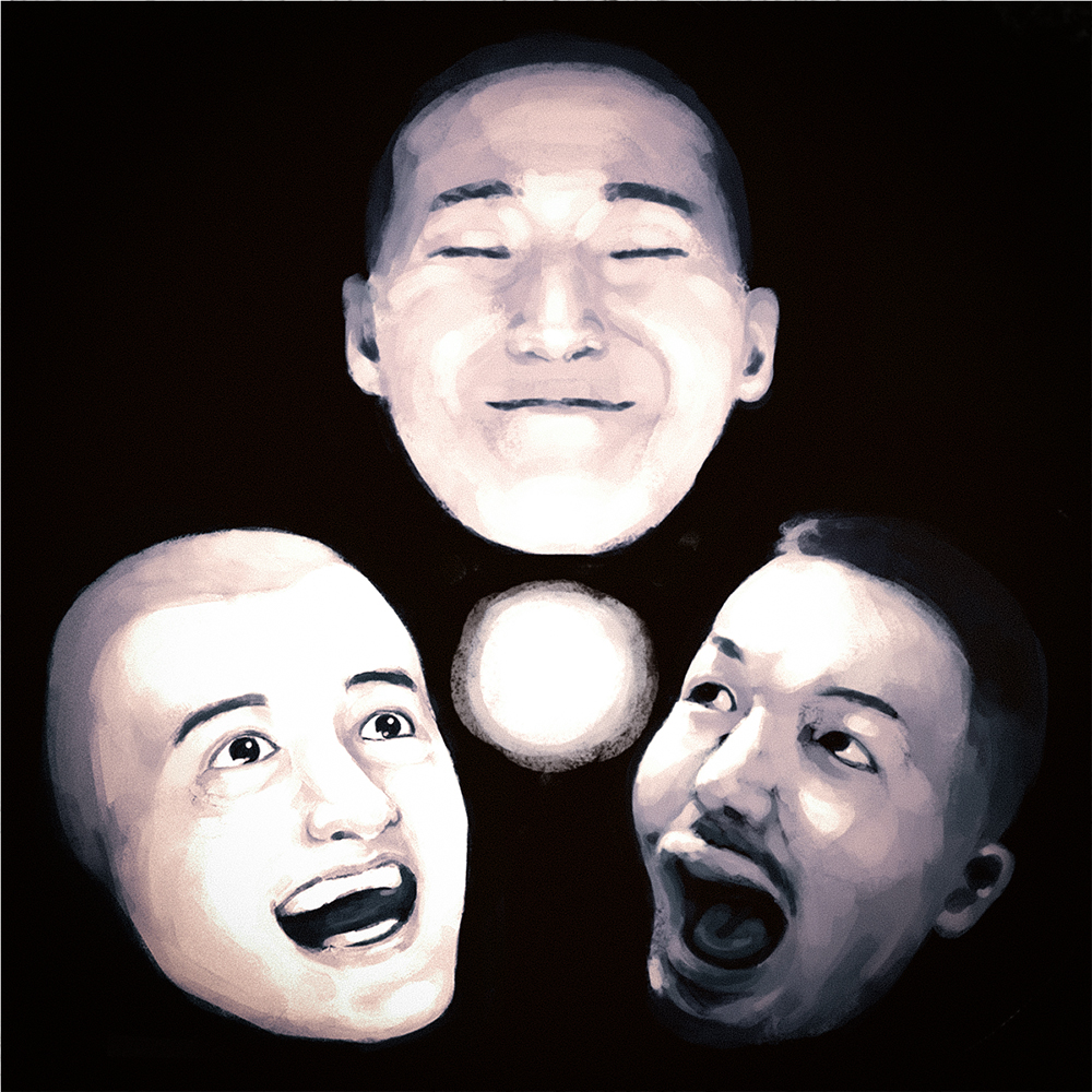 「光にふれる男たち
#絵 #LOL #UGとスタンミと鈴木ノリアキ 」|＋魔のイラスト