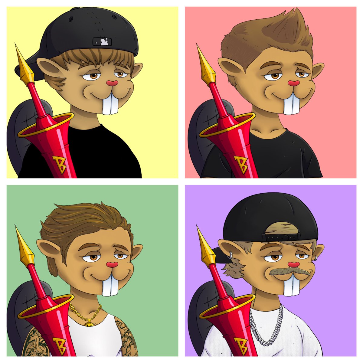 JoustinBeaver's tweet photo. @nft_drop_here_ Joustin’ Beaver 2 - as seen on TMZ - see link in profile for the backstory vs Bieber 

https://t.co/cDFk2PglCS

#joustinbeaver #justinbieber 
#NFT #NFTartist #nftcollector #NFTdrop #NFTCommmunity #opensea #NFTshill https://t.co/teEdVO7ehK