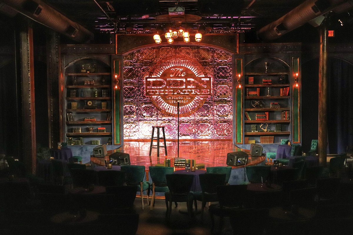 It's a packed weekend #DownattheDen! We welcome comedians <a href="/OlanRogers/">Olan Rogers</a> (SOLD OUT!) &amp; <a href="/toddbarry/">Todd Barry</a> plus the <a href="/WorldComedyExpo/">WorldComedyExpo</a>. Also, <a href="/WPBCC/">WPB_Chamber</a>'s indoor Farmers Market returns Saturday 3/26 from 10 am - 2 pm &amp; <a href="/aboutfacechi/">About Face Theatre</a>'s  #worldpremiere of LACED runs through April 16.