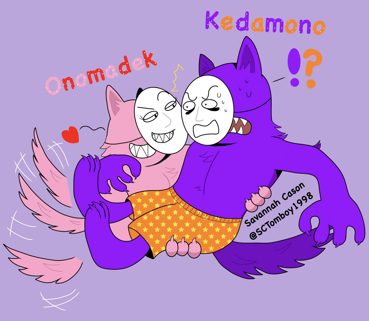 SCSkullRose98's tweet photo. Kedamono X Onomadek🐺💘
©️Ryuji Masuda
#PopeeThePerformer #Kedamono #Onomadek #Fanart #digitalart #Sketching #anime #furries https://t.co/AVCv85H8Jh