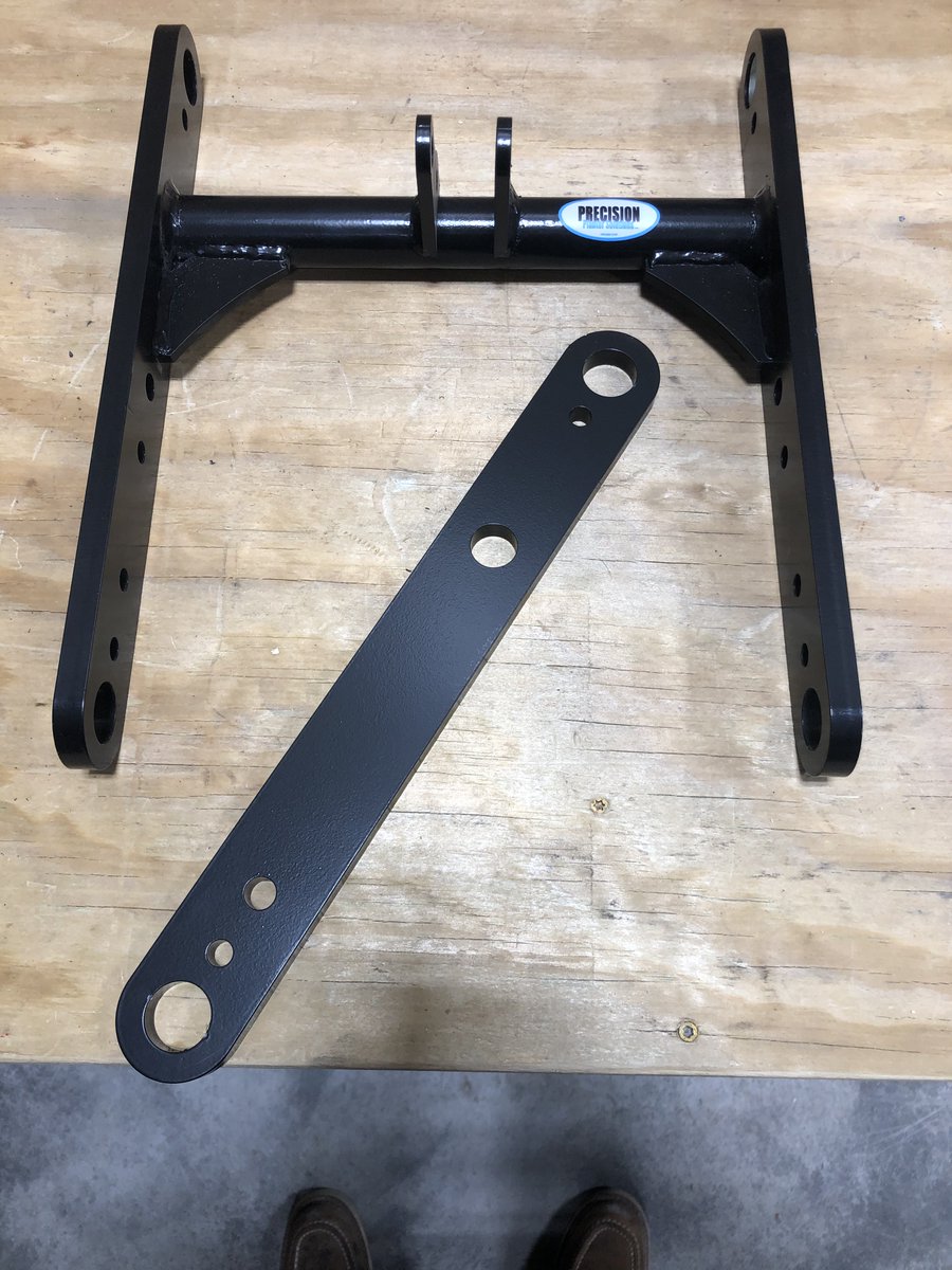 We have parallel arms in stock and ready to ship.