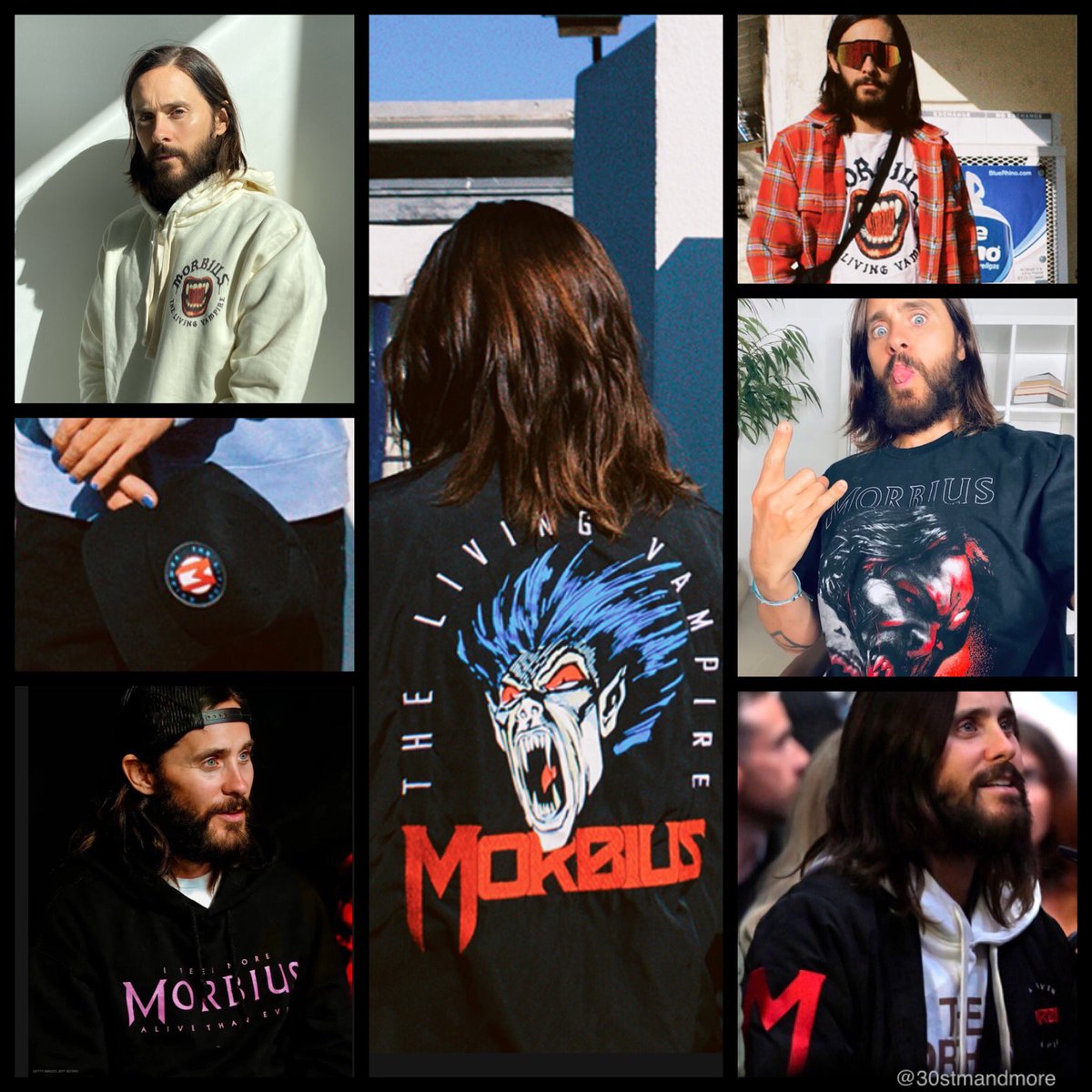 30STMandmore's tweet photo. New #morbiusmerch will be added to the collection tomorrow! Follow @morbiusmerch @MARSStore #morbius #jaredleto 
.
🛍 https://t.co/17uSm9aOFg https://t.co/iXz1Qyni26