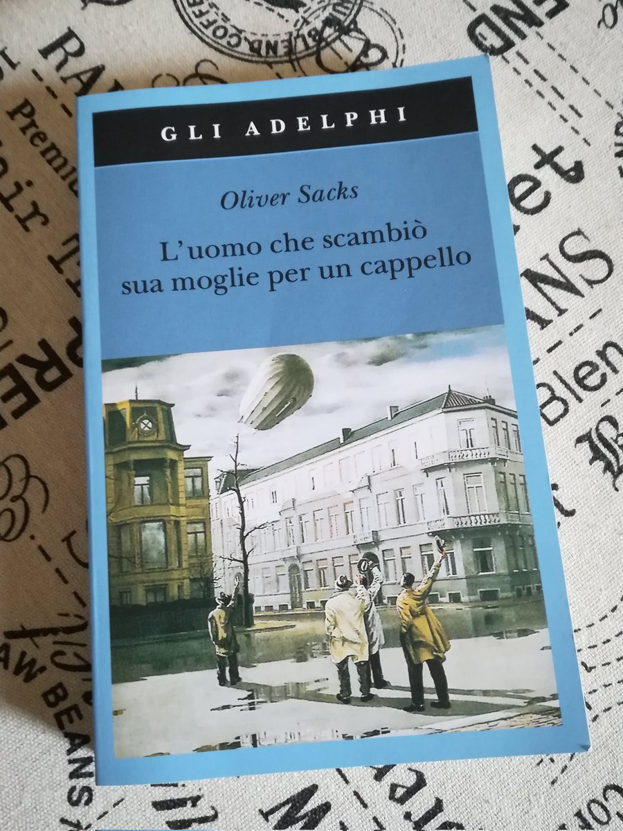 cplncl's tweet photo. Oliver Sacks
"L'uomo che scambiò sua moglie per un cappello"

Un viaggio nelle malattie mentali, tra casi clinici proposti quasi come racconti. https://t.co/vSwJqpRNmt