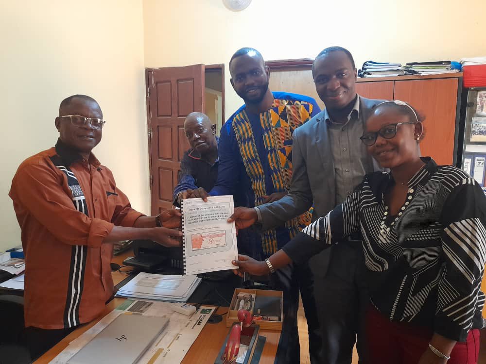 ConakryJci's tweet photo. Rencontre avec nos partenaires qui nous accompagnent dans l’atteinte de nos objectifs #Sory_Binta_DIALLO #Sekou_Bérété
 #Aly_Badara_CHERIF #DOHOU_Excellent 
#ZoneA 
#AFRIYAN_Guinée
#Santé_sexuelle 
#LeadingIsOurDuty #faisons_le_ensemble https://t.co/WxZIG4mW0J