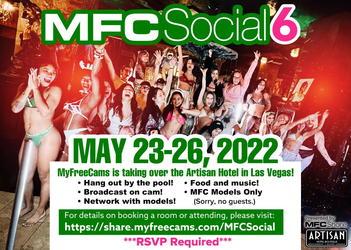Announcing MFC Social 6 in May 23-26! 🌴💚