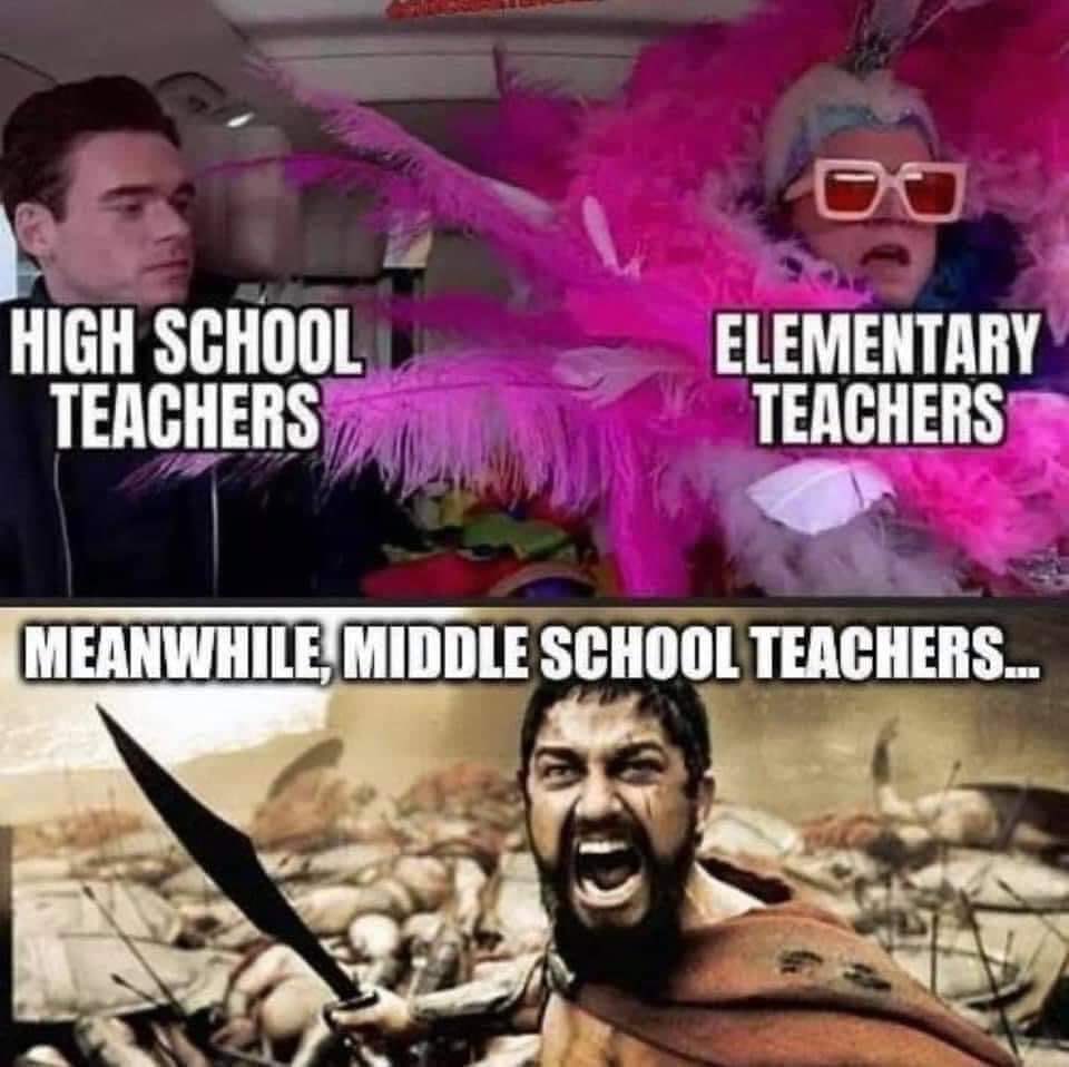 msgoodeteaches's tweet photo. Taught my very first solo lesson today about government types!!🍎🤗

I was pulled after first period to sub in Music afterwards!!🎵🎵

I also provided a meme that I feel speaks for most MGE subs today😅

@DrMargarella @WKUSTE @WKUCEBS @CEPTatWKU @SouthWarrenMS https://t.co/TQoYLKu5DT