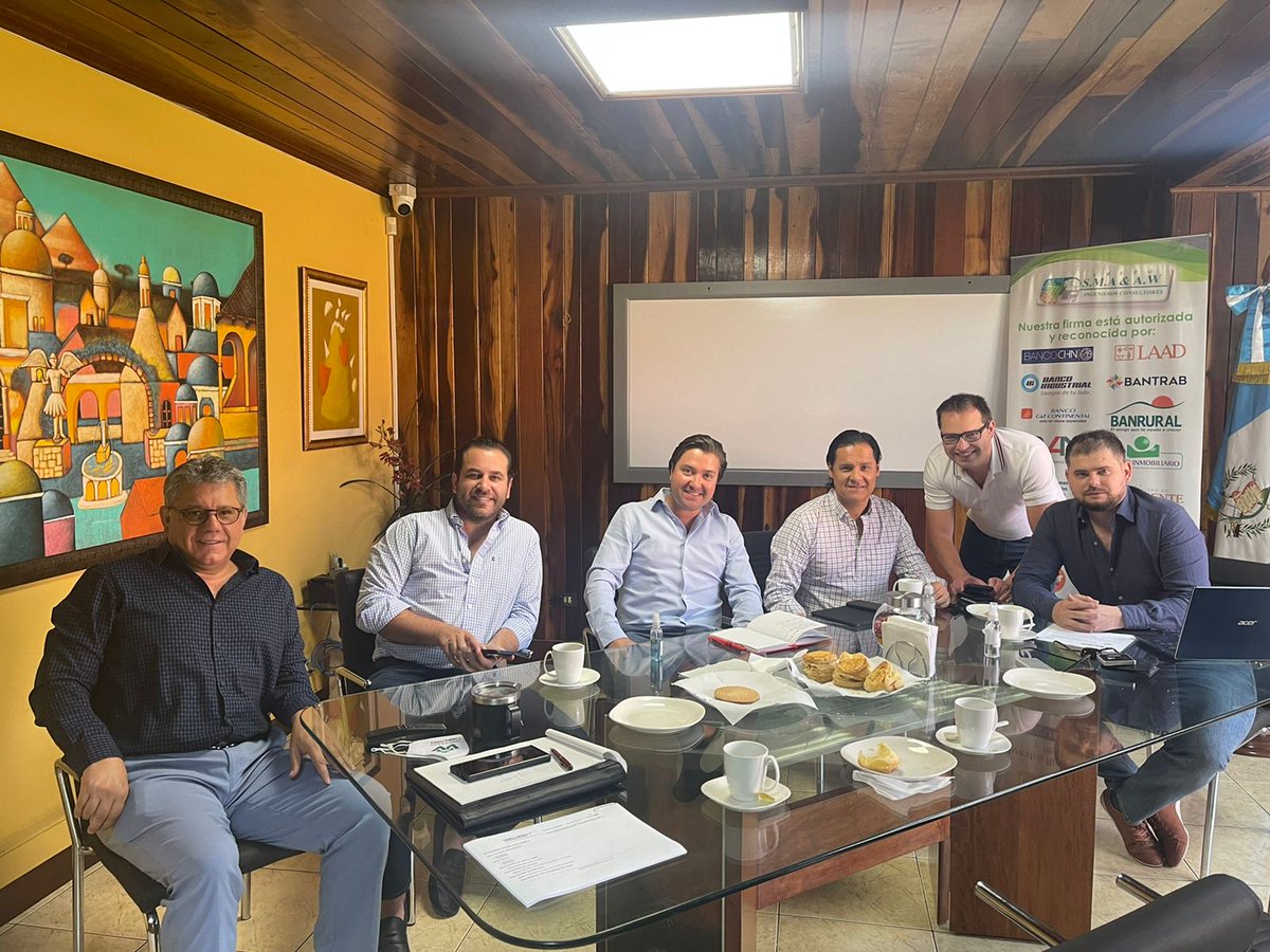 DTVtechteam's tweet photo. Our team today in meetings with Banks and Government of #Guatemala! 🇬🇹

#blockchain #nft #delnorteterravision #fintech #dtvplatform #blockchaintechnology https://t.co/pAleYBJXkT