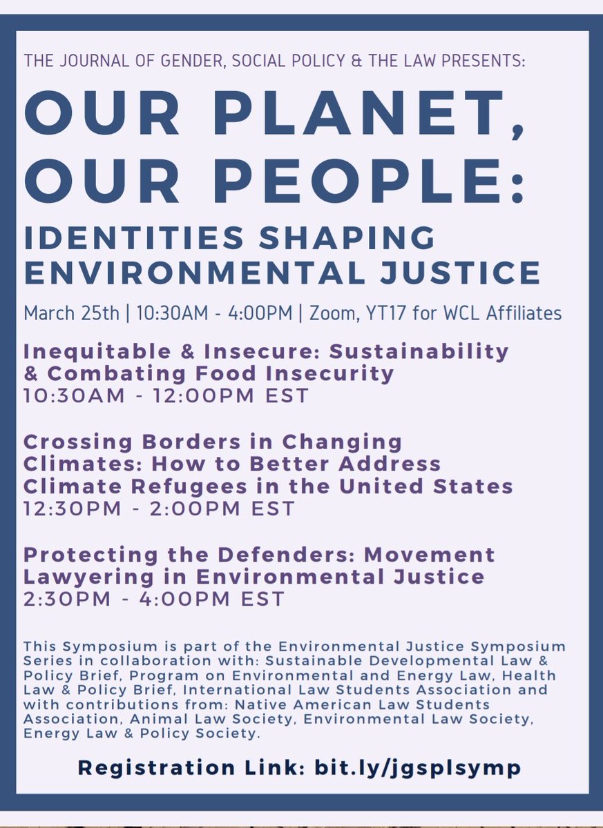 unitedforrights's tweet photo. Join our very own @NadejdaMarques and @MaCamilaBustos tomorrow at the @JGSPL Spring Symposium, as they discuss climate, gender, and migration! Register at: https://t.co/6PtOA8V602 https://t.co/9RKJEAe192