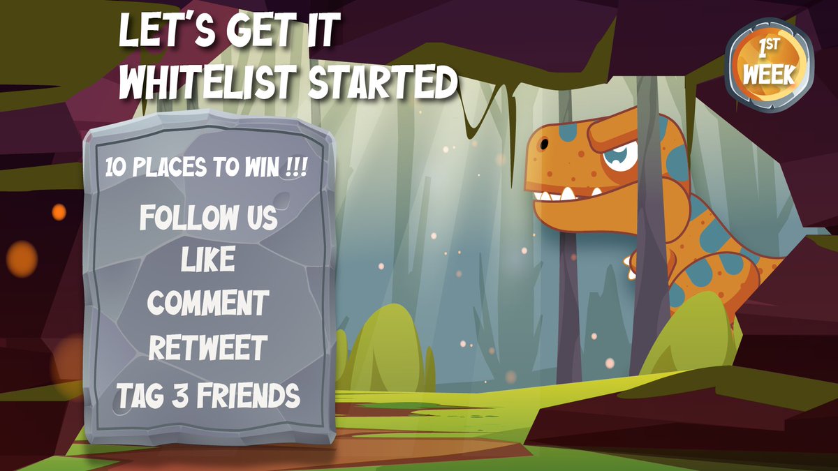 itcintothecave's tweet photo. Announcing our #WHITELIST tasks‼️

Upon completing the tasks, please go to our discord and create a ticket
https://t.co/8FHcA6xtP0

May the best cavepeople win 🏆 
👇🏽👇🏽 #NFTGIVEAWAY #ITC #DINOSAUR #AVALANCHE #BLOCKCHAIN #AVAX #P2E #AIRDROP https://t.co/Vh7EGNlJ2W