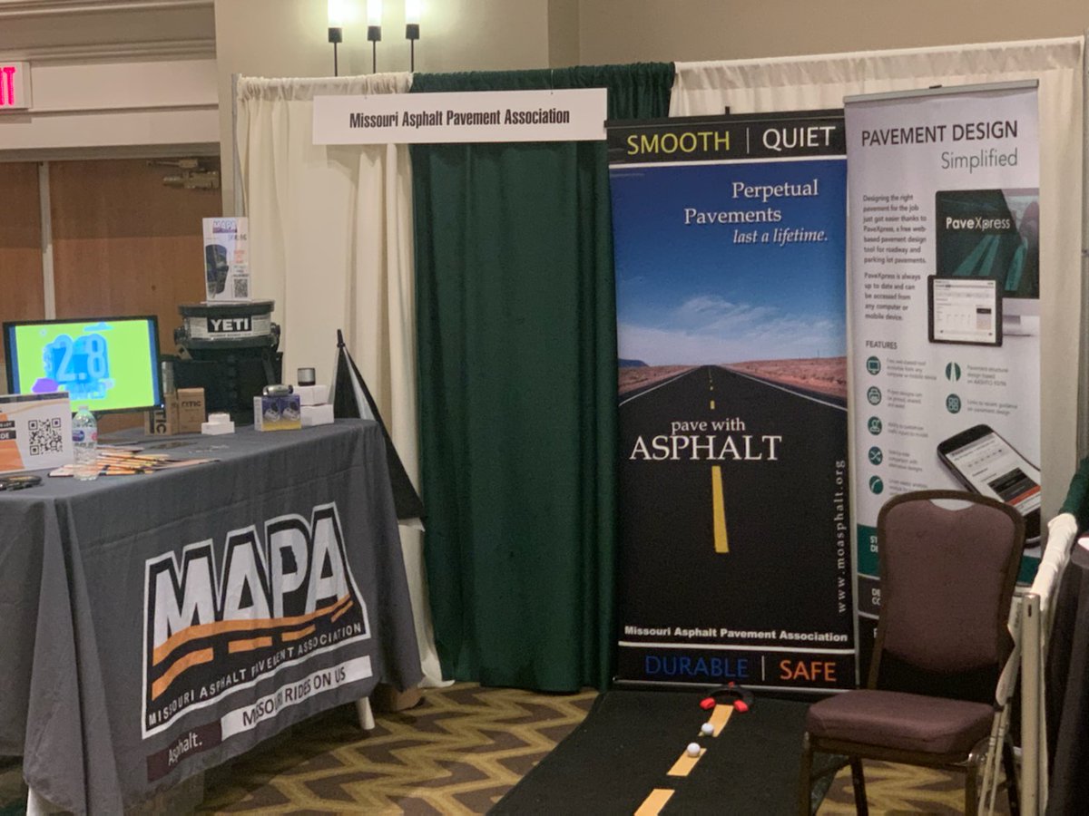 MoAsphalt's tweet image. MAPA is proud to sponsor &amp;amp; exhibit at this year's TEAM Conference! This event is an awesome opportunity to connect with the Transportation Engineers and consultants that serve the great state of Missouri. 

#MOTEAM