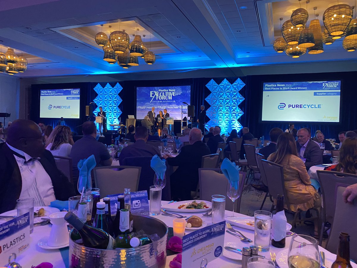 MTDMicroMolding's tweet photo. We had a great time celebrating our Best Places to Work win at the #PNexecforum. Big thank you @plasticsnews for the honor and congratulations to all other honorees! https://t.co/rnShsdKRc6