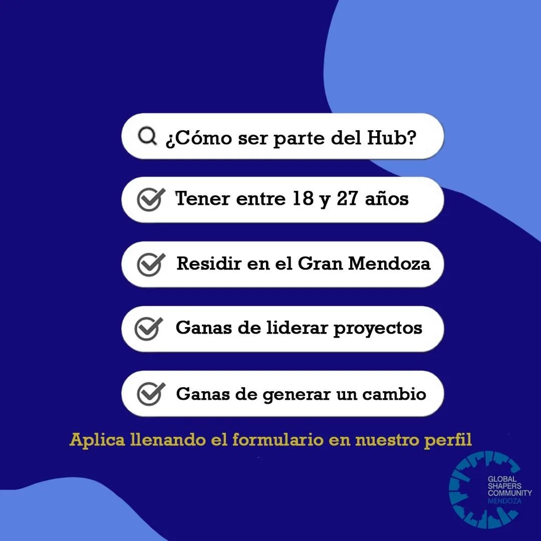 ❗ Atención ❗

📢 Abrimos la convocatoria para nuevos y nuevas shapers. 

👉🏼 Si queres ser parte de la red de líderes más grande del mundo, llena el formulario en nuestra bio.

¿Que estás esperando?

#GlobalShapersMendoza #Mendoza #GlobalShapersCommunity #voluntariado